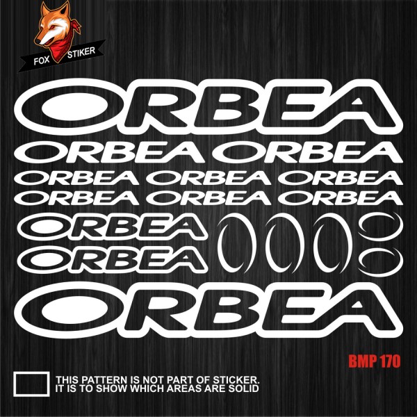 Bicycle Frame Decal Stickers  OEBEA-03